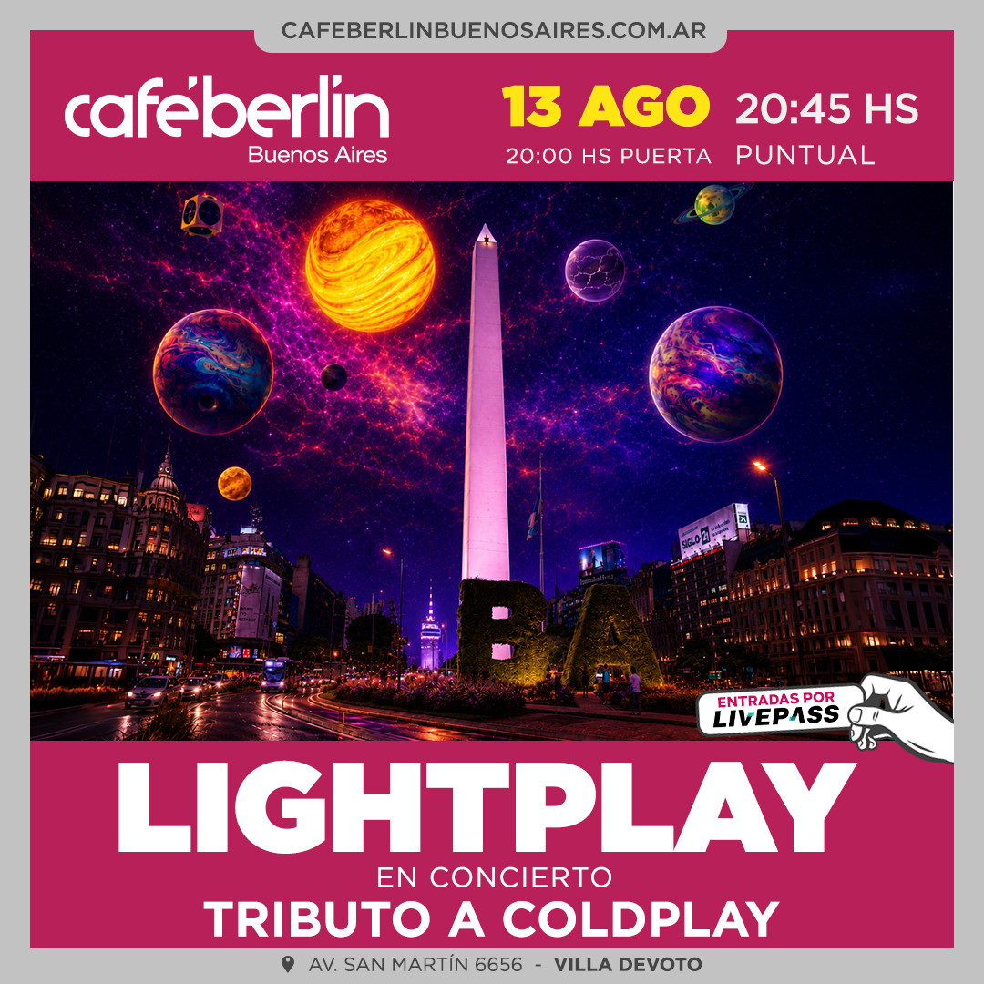 Lightplay en Café Berlín