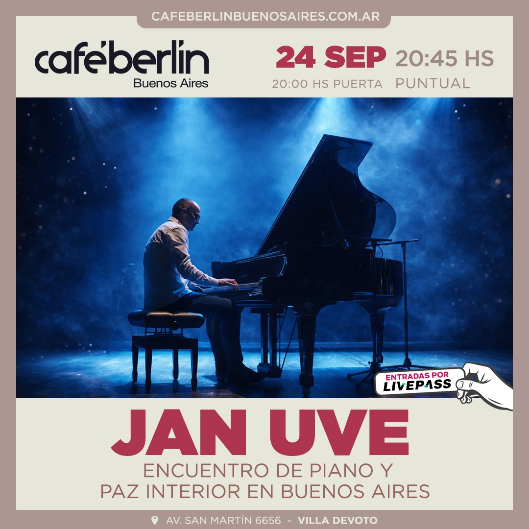 Jan Uve en Café Berlín