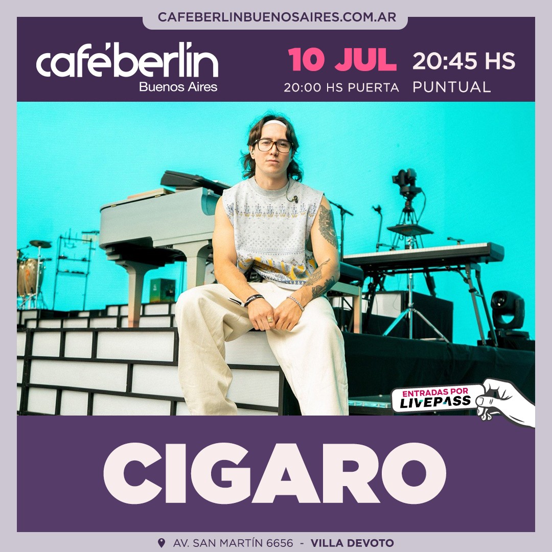 Cigaro en Café Berlín
