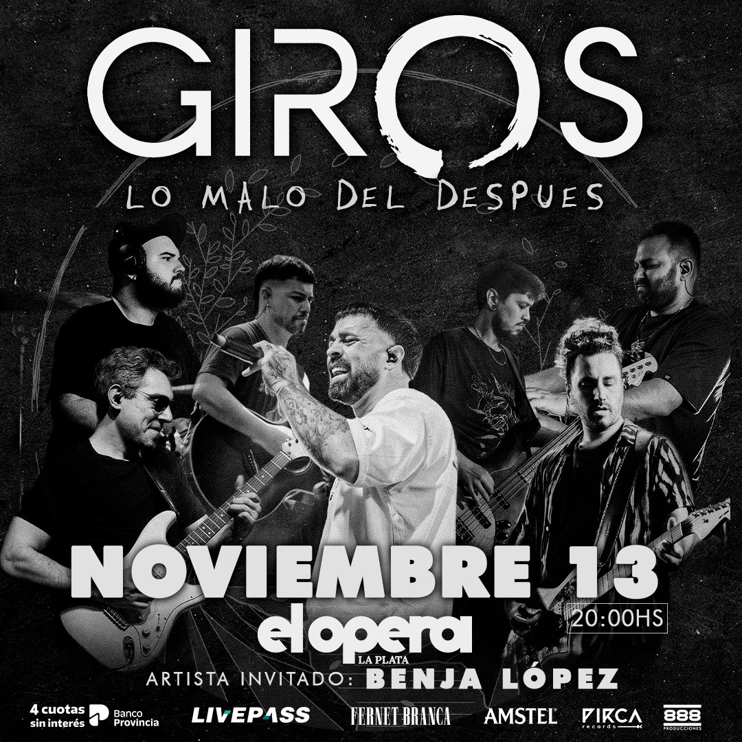 GIROS en el Teatro Ópera LP