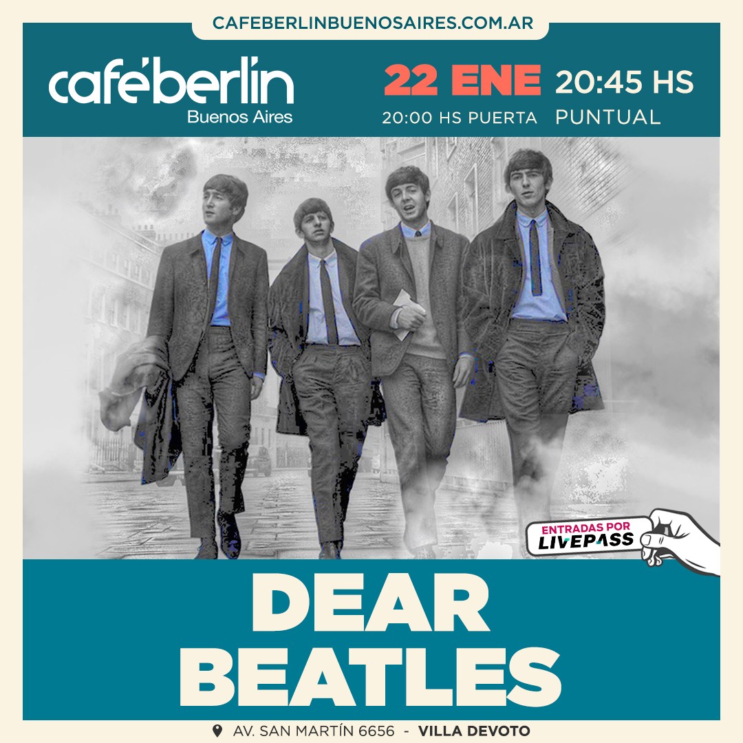 Dear Beatles en Café Berlín