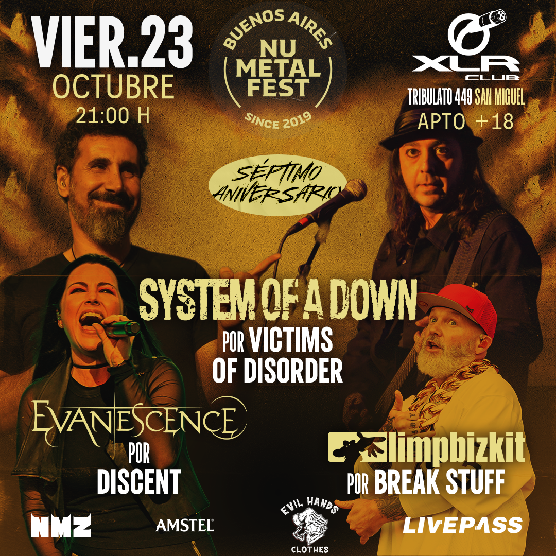 BS AS NU METAL FEST en San Miguel