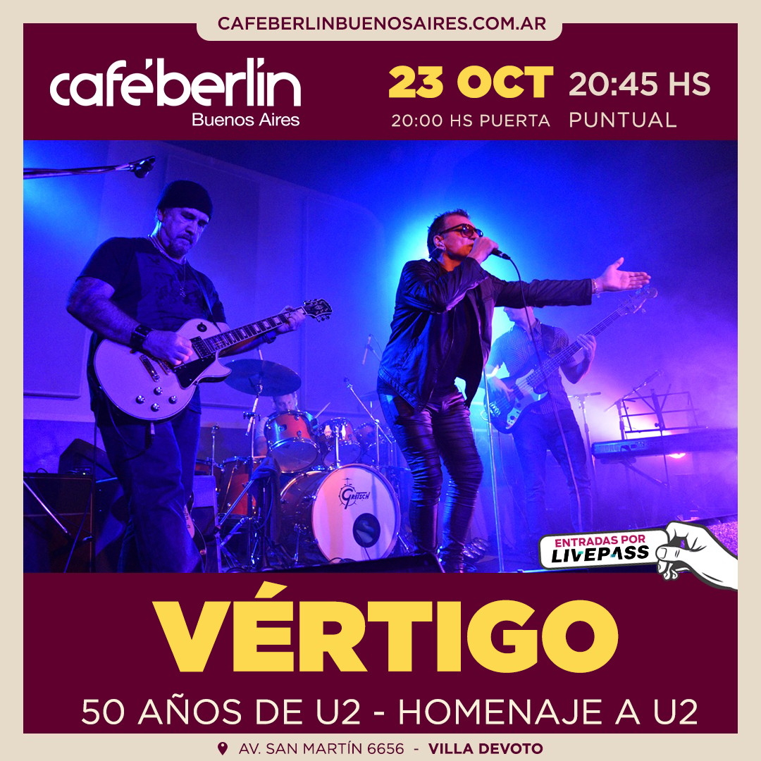 Vértigo en Café Berlín