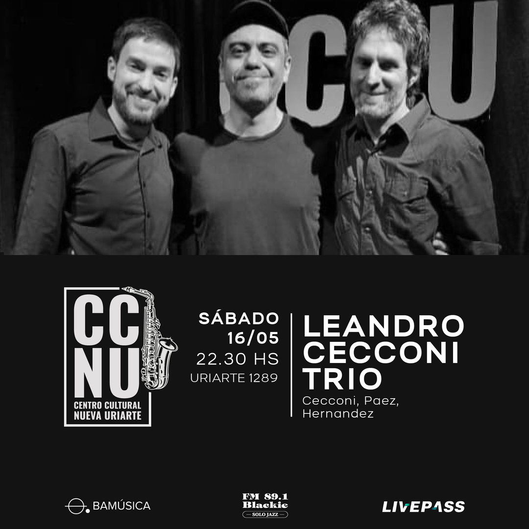 LEANDRO CECCONI TRIO en CCNU