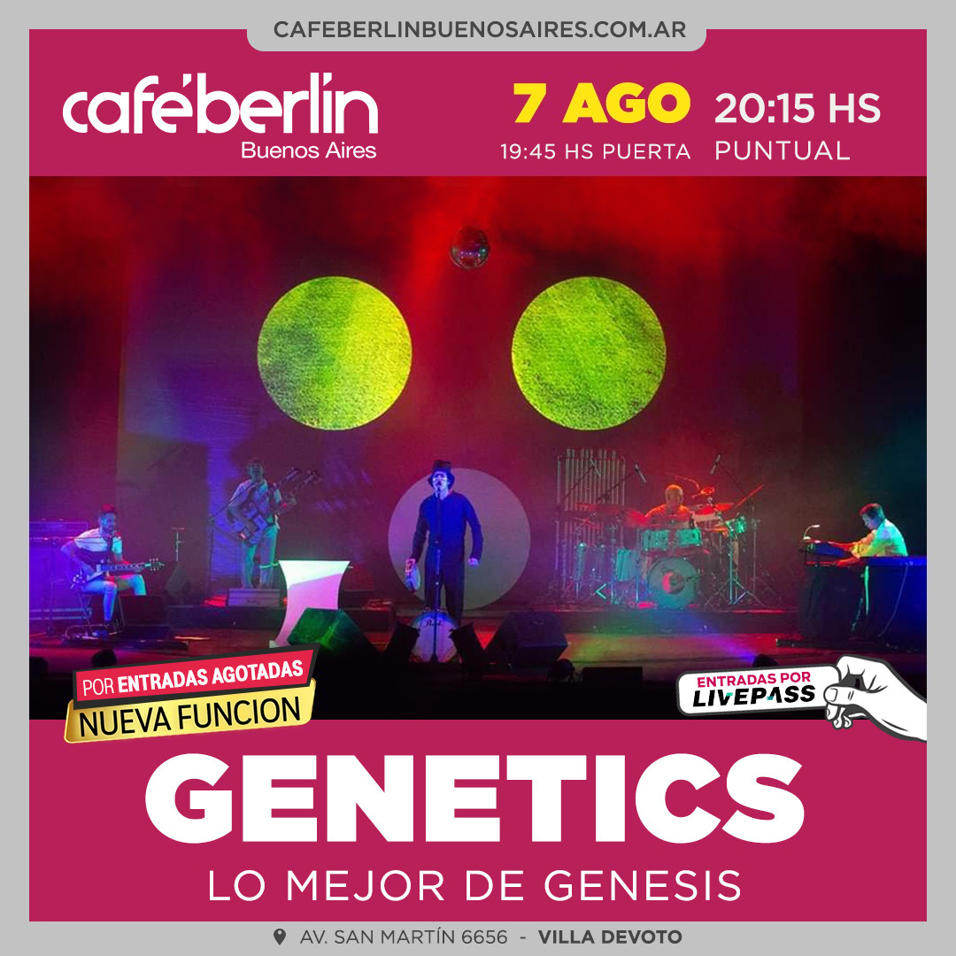 Genetics en Café Berlín
