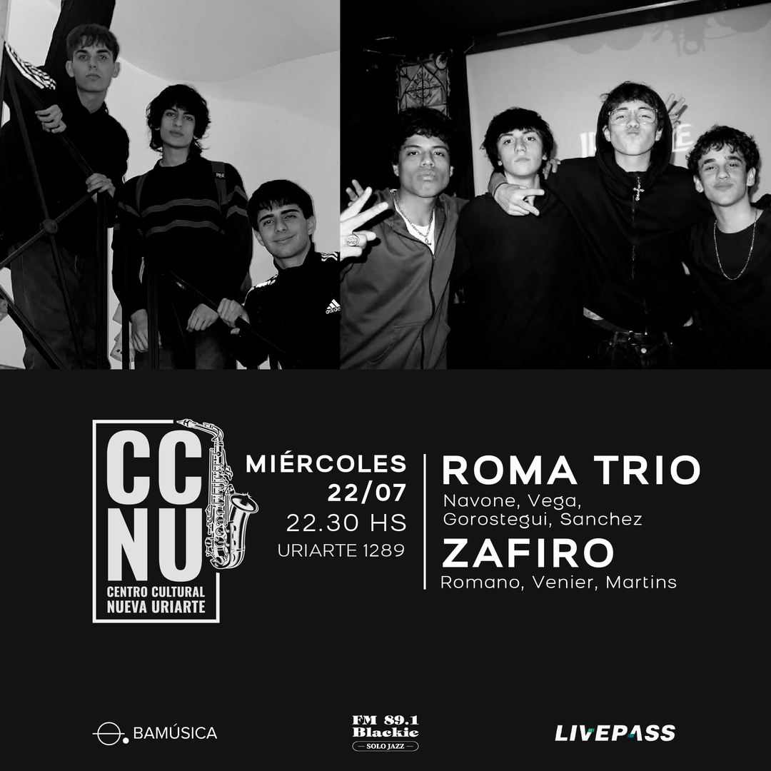 Roma Trio // Zafiro en CCNU