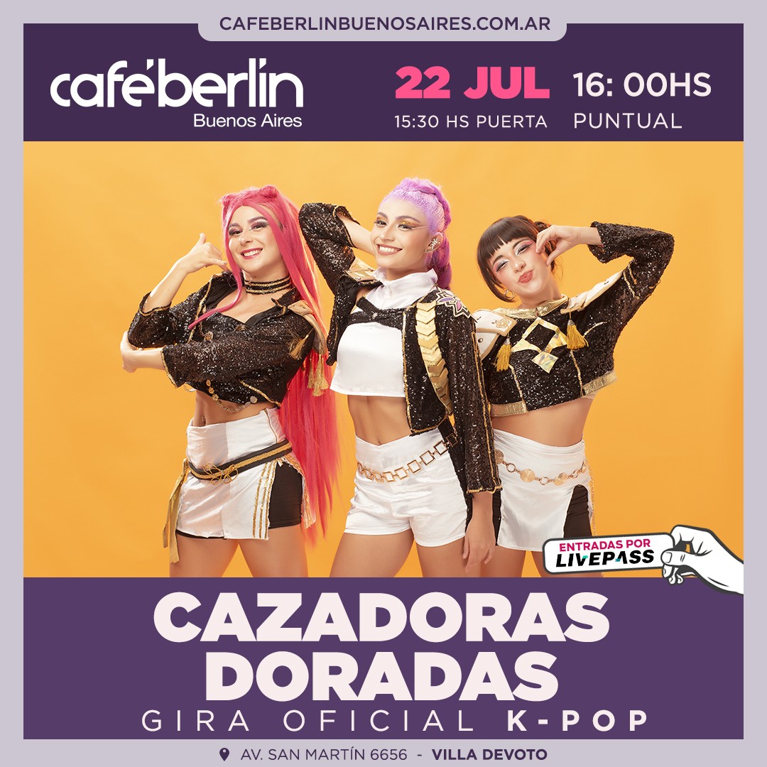 Cazadoras Doradas en Café Berlín
