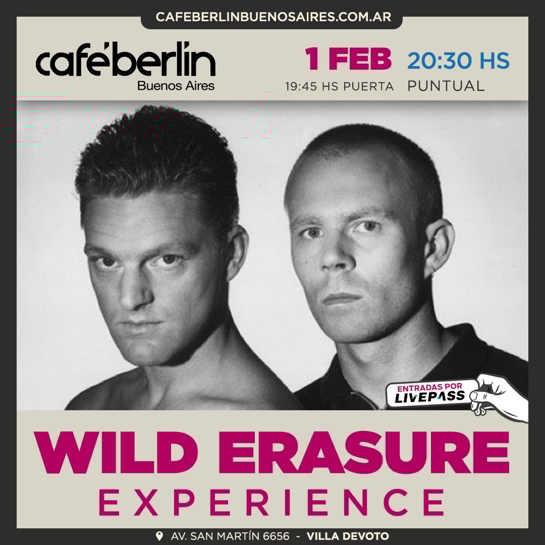 Wild Erasure en Café Berlín