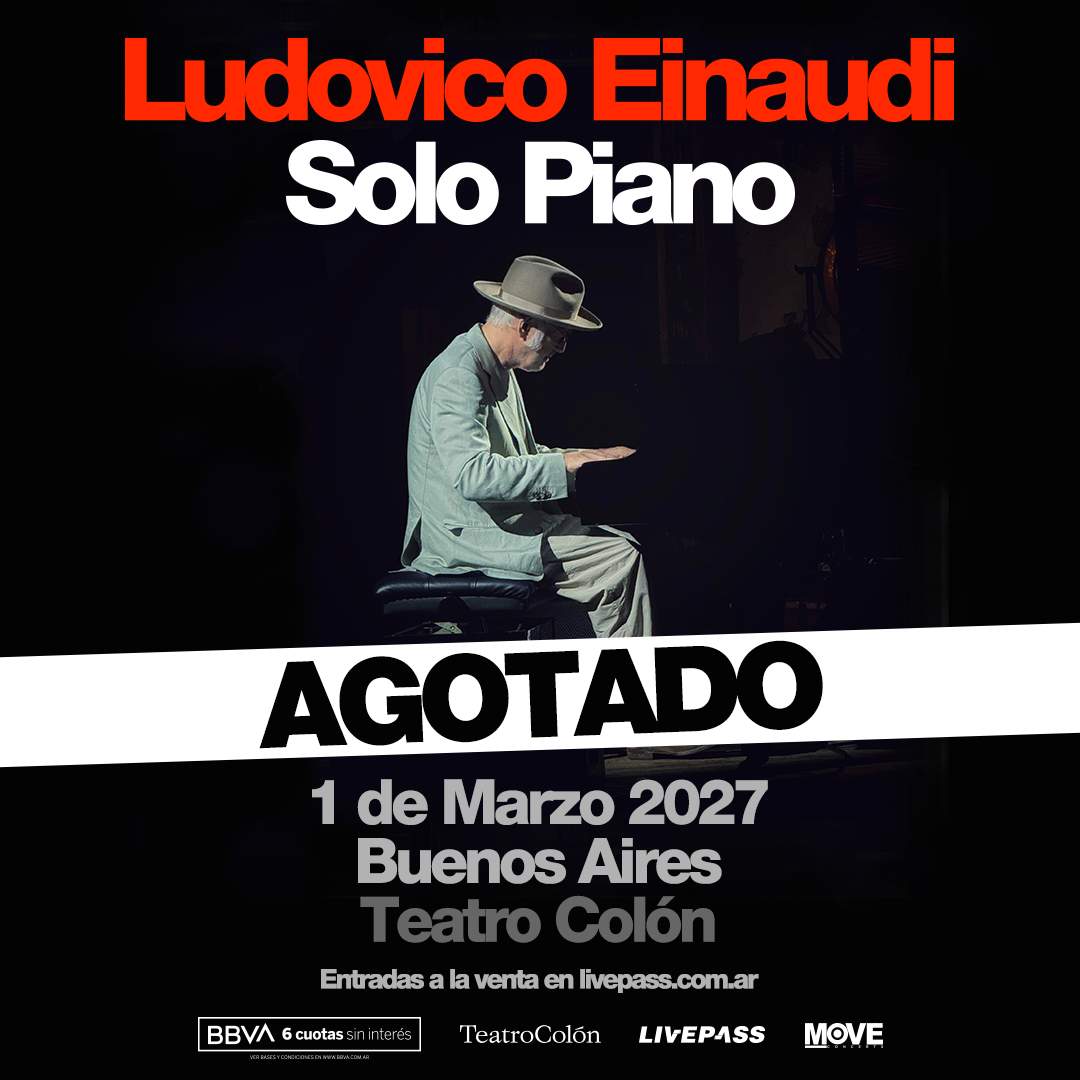 Entradas para Ludovico Einaudi: Solo Piano en el Teatro Colón - Livepass