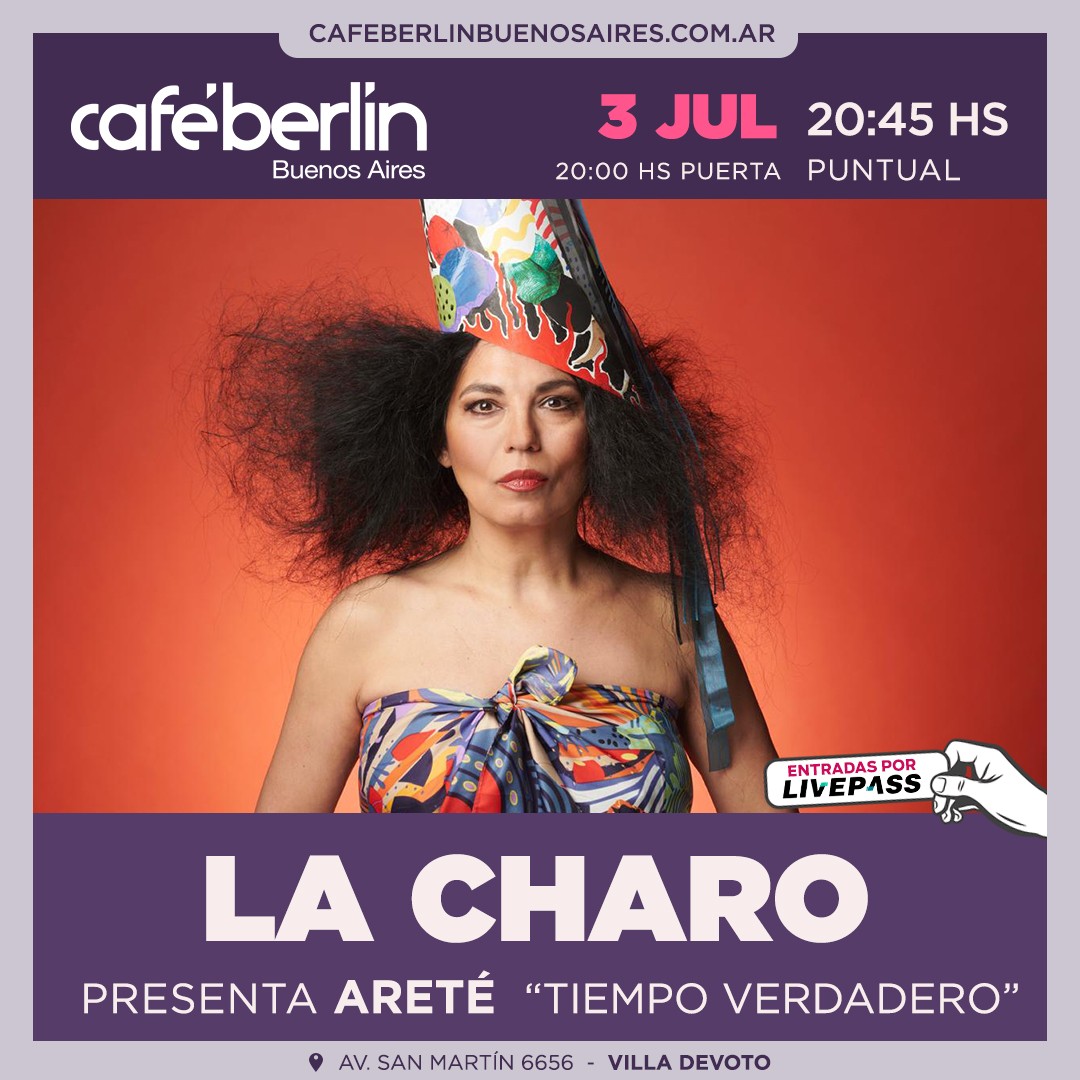 La Charo en Café Berlín