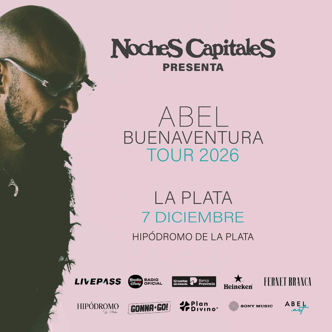 Flyer de ABEL PINTOS presenta Buenaventura Tour