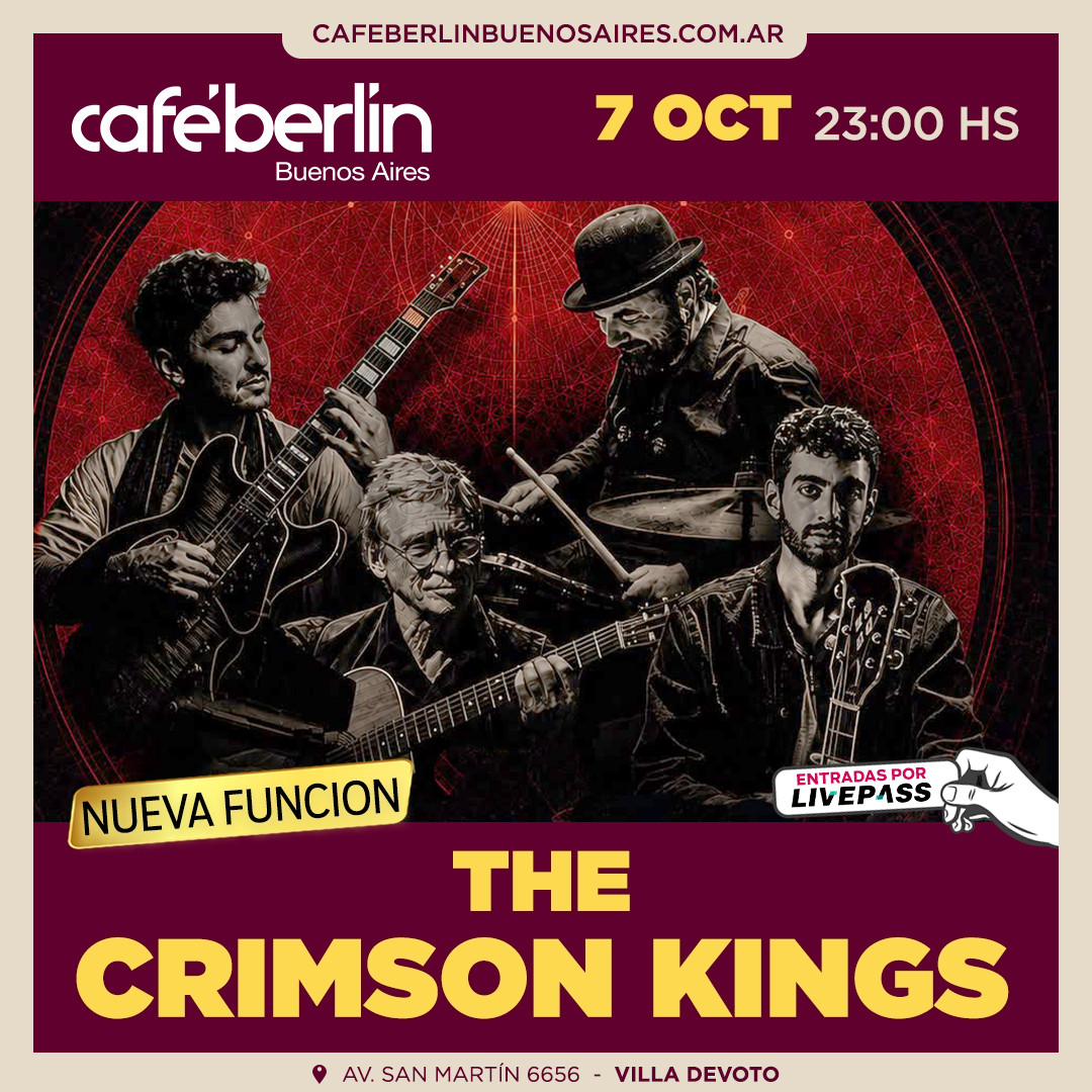 The Crimson Kings en Café Berlín