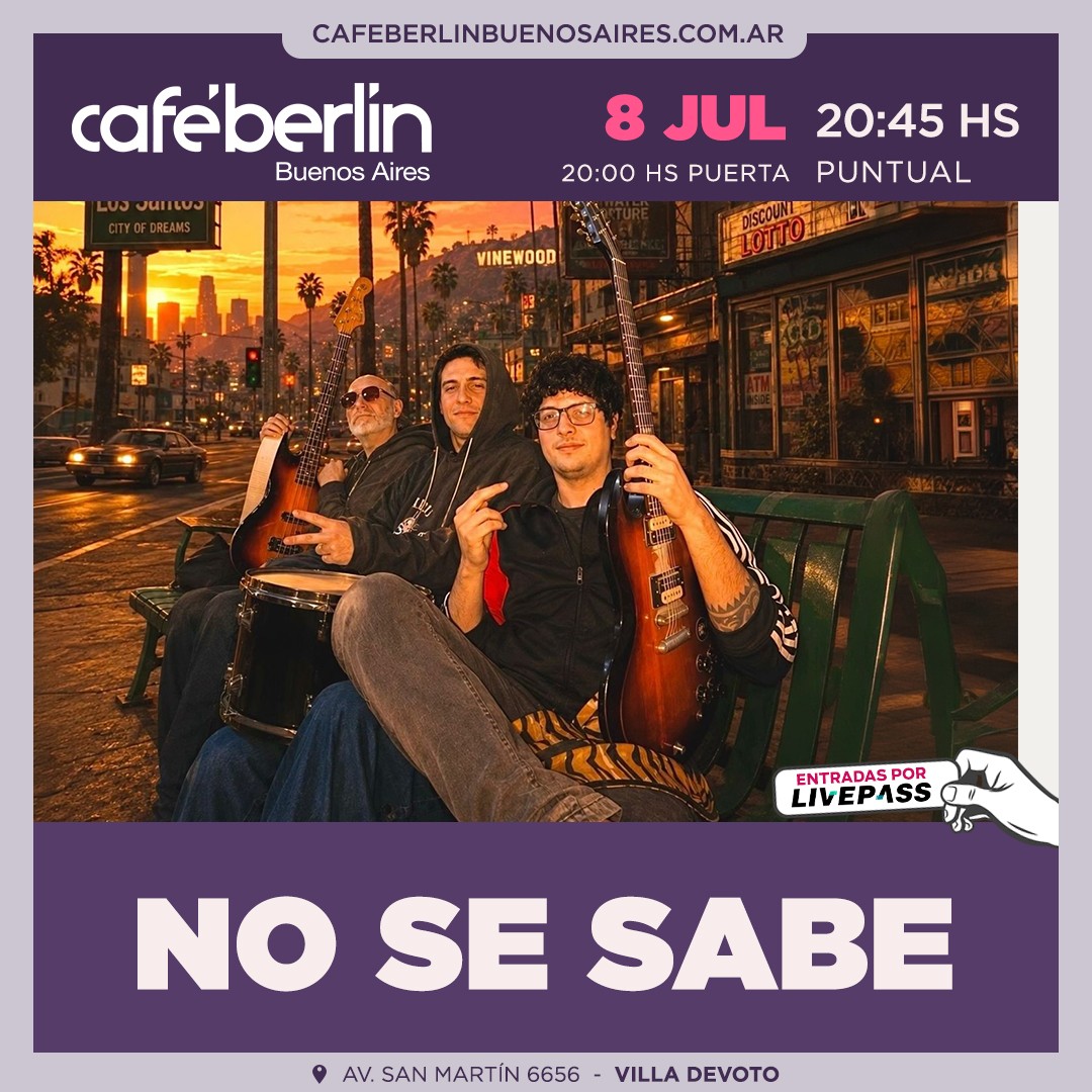No se sabe en Café Berlín