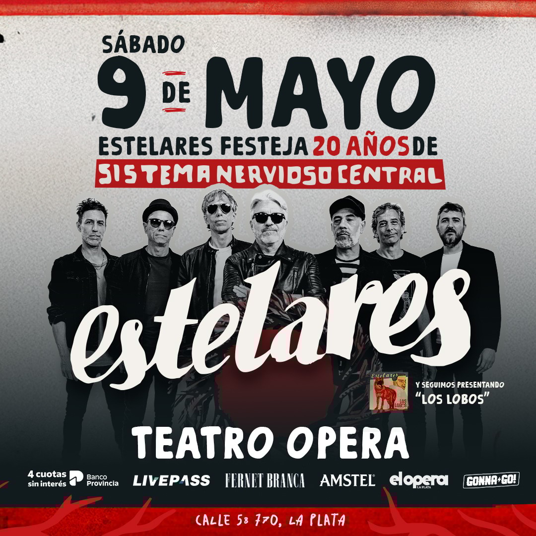 ESTELARES en el Teatro Ópera LP