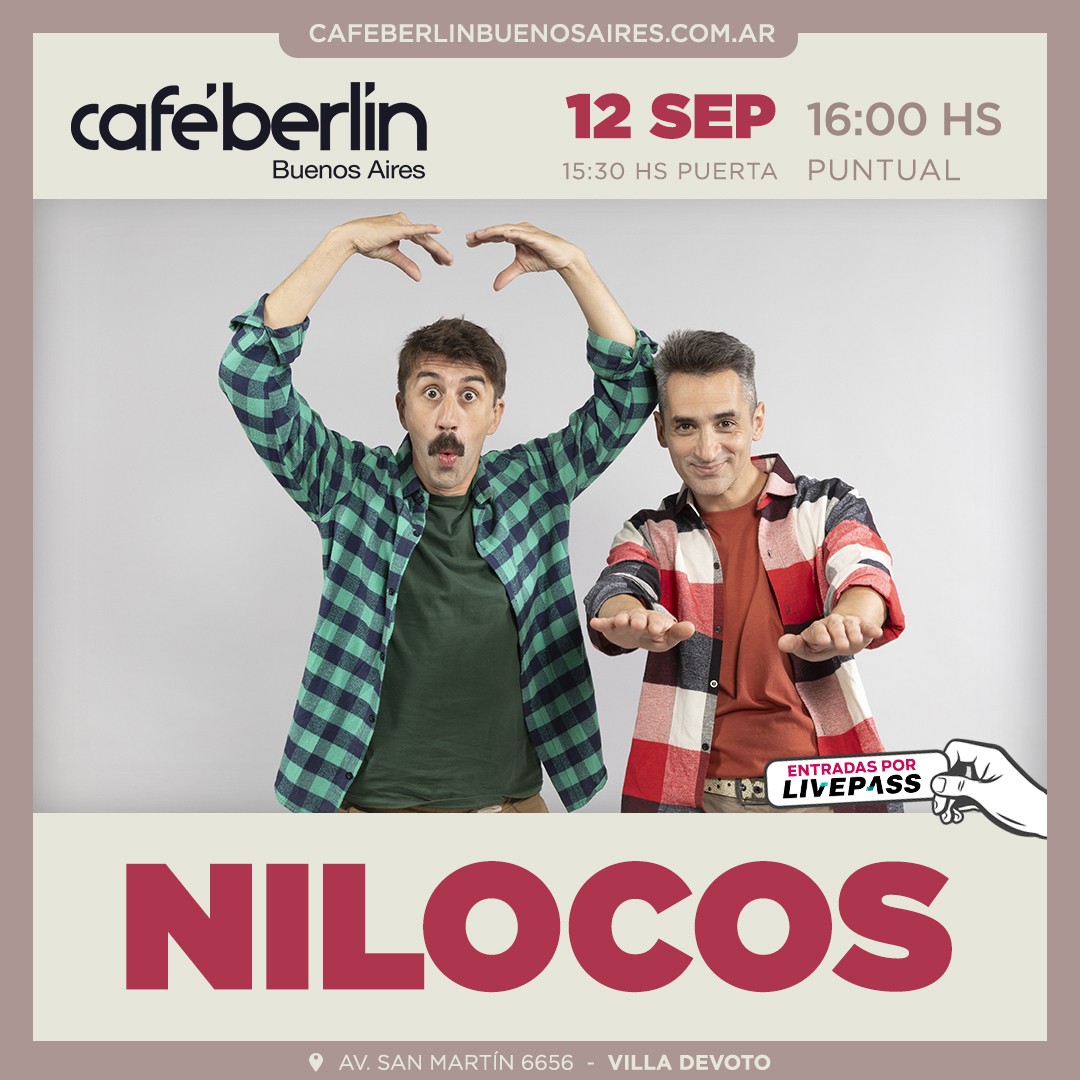 Nilocos en Café Berlín