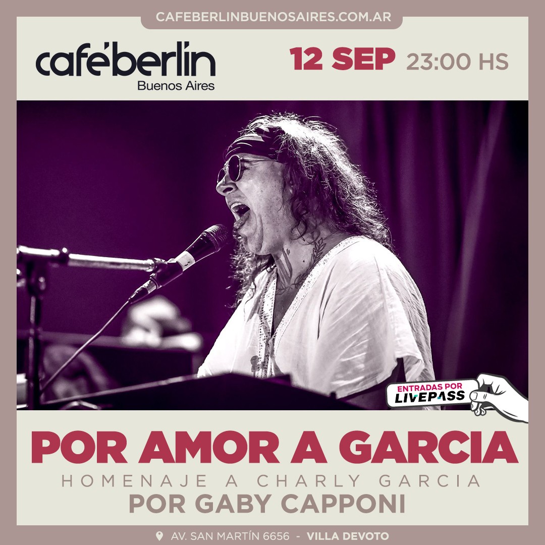 Amor a García en Café Berlín