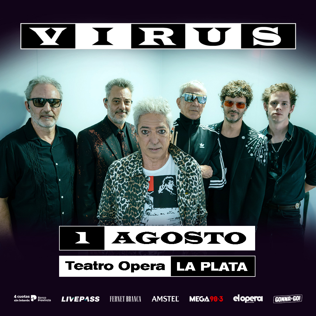 VIRUS en el Teatro Ópera LP