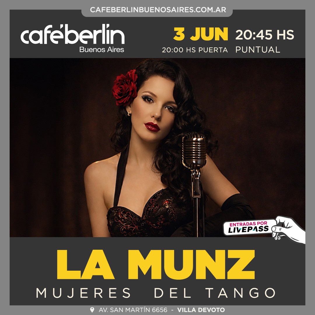 La Munz en Café Berlín