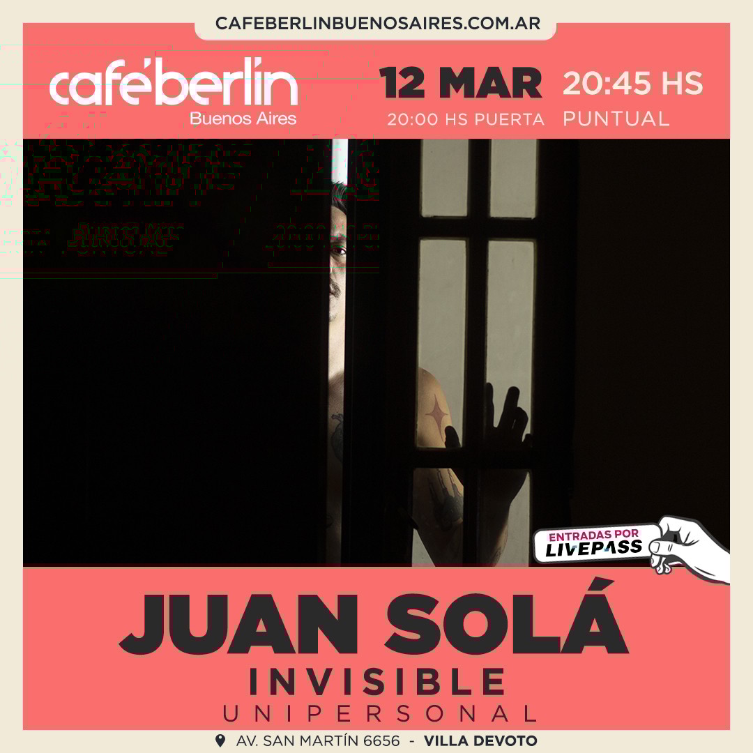 Juan Solá en Café Berlín