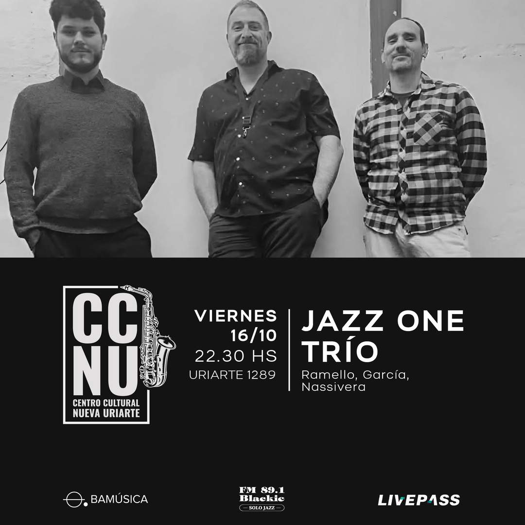 Flyer de Jazz One Trio Athos en CCNU