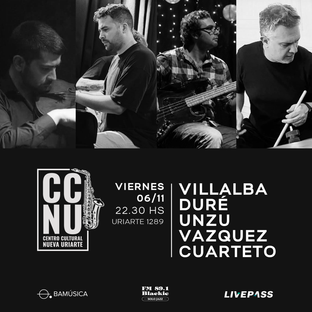 Villalba Duré Unzu Vazquez Cuarteto en CCNU