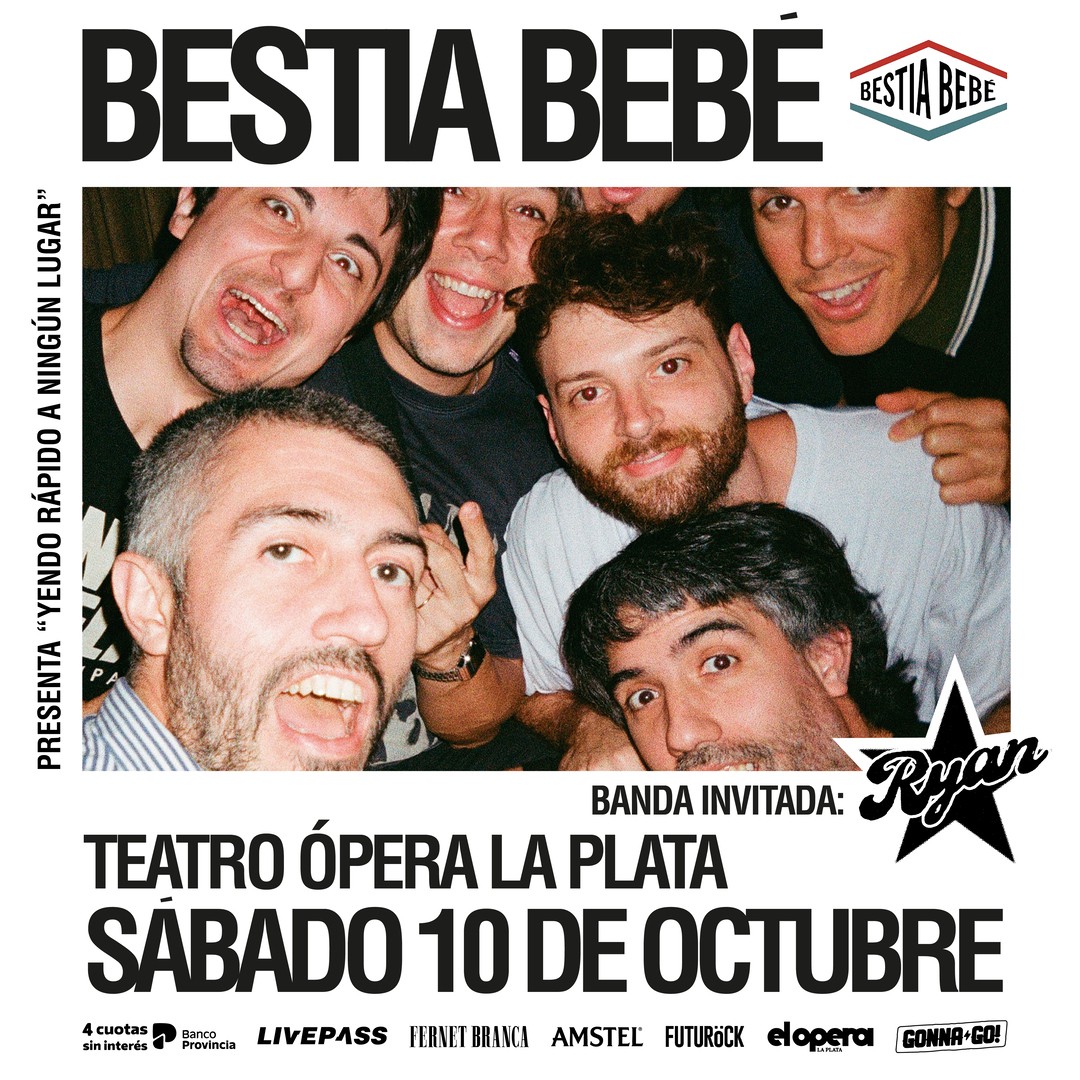 BESTIA BEBÉ en el Teatro Ópera LP