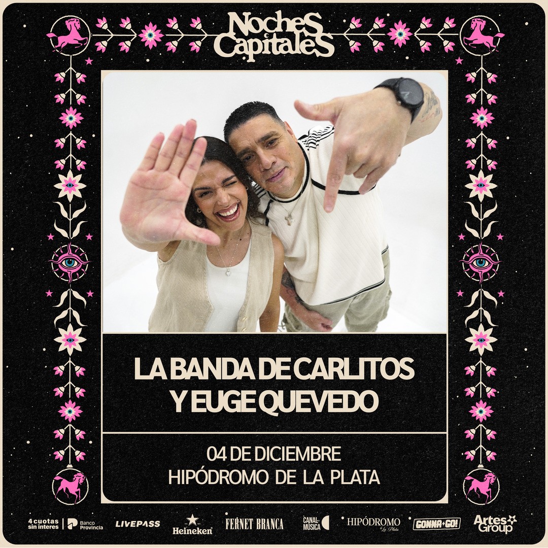 LA BANDA DE CARLITOS Y EUGE QUEVEDO en el Hipódromo de La Plata