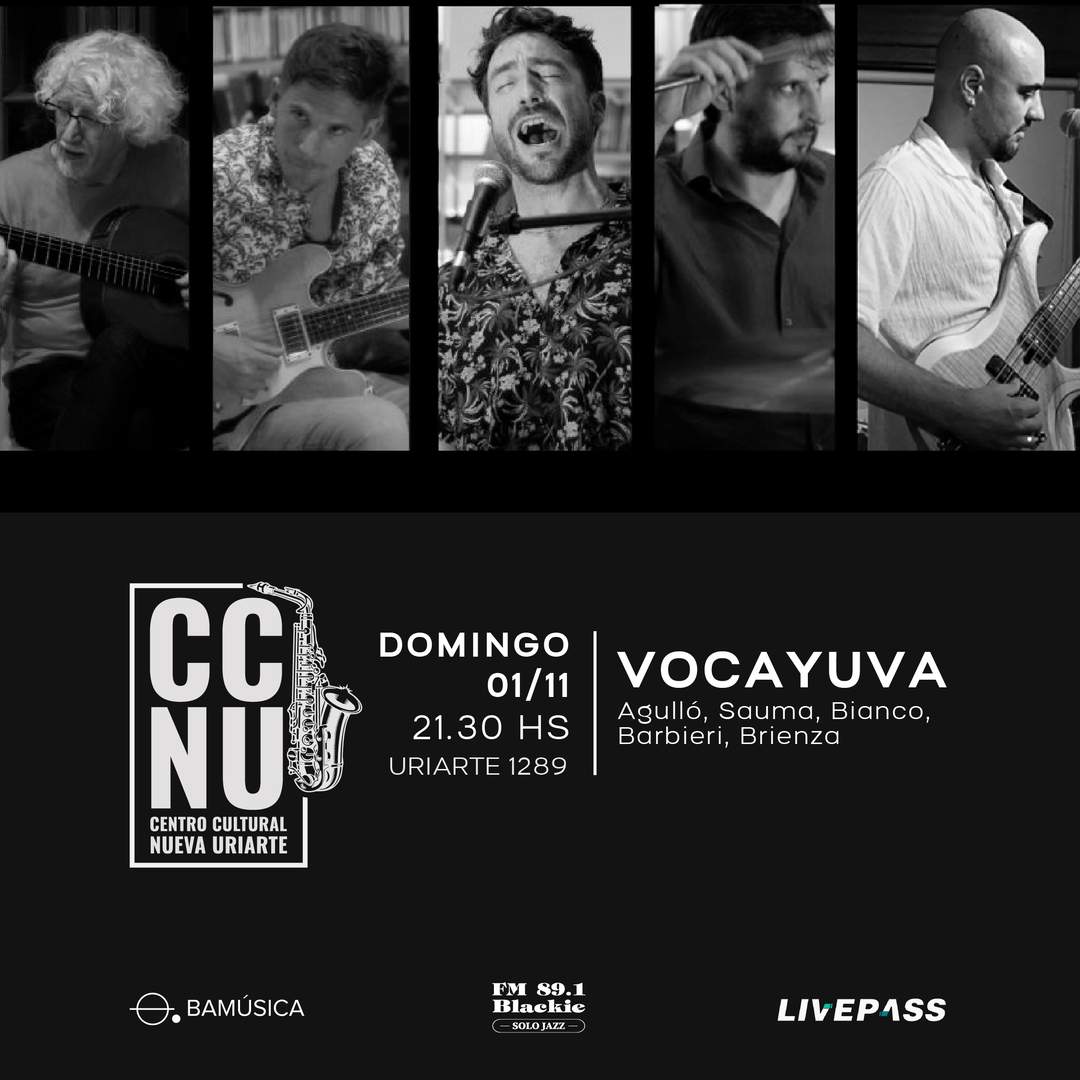 Flyer de Vocayuva en CCNU
