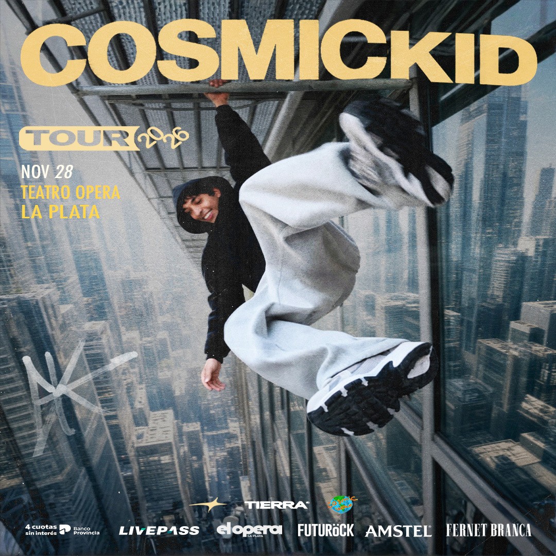 COSMIC KID en el Teatro Ópera LP